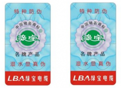 版紋防偽標簽的防偽原理及技術(shù)特點是什么？